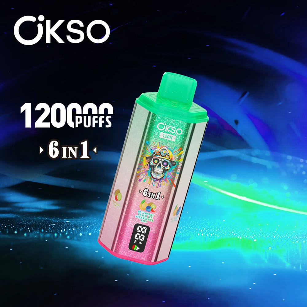 Okso 120000パフ 6-in-1 使い捨て電子タバコ - image 2