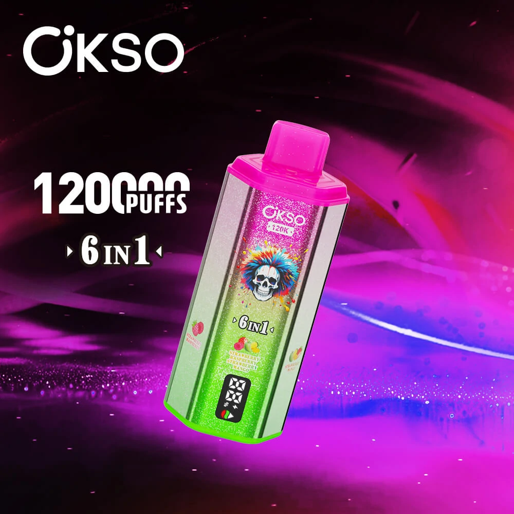 Okso 120000パフ 6-in-1 使い捨て電子タバコ - image 3