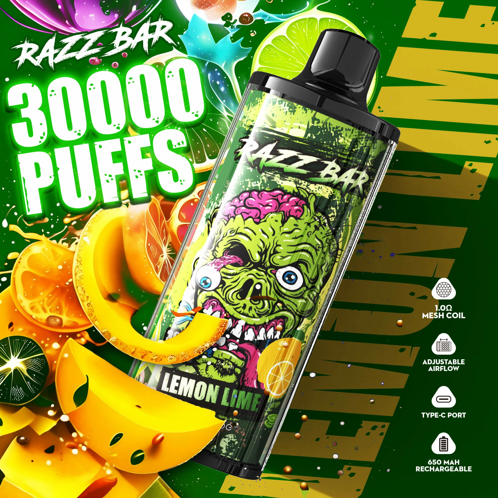 Razz Bar 30000パフ 使い捨て電子タバコ - image 3