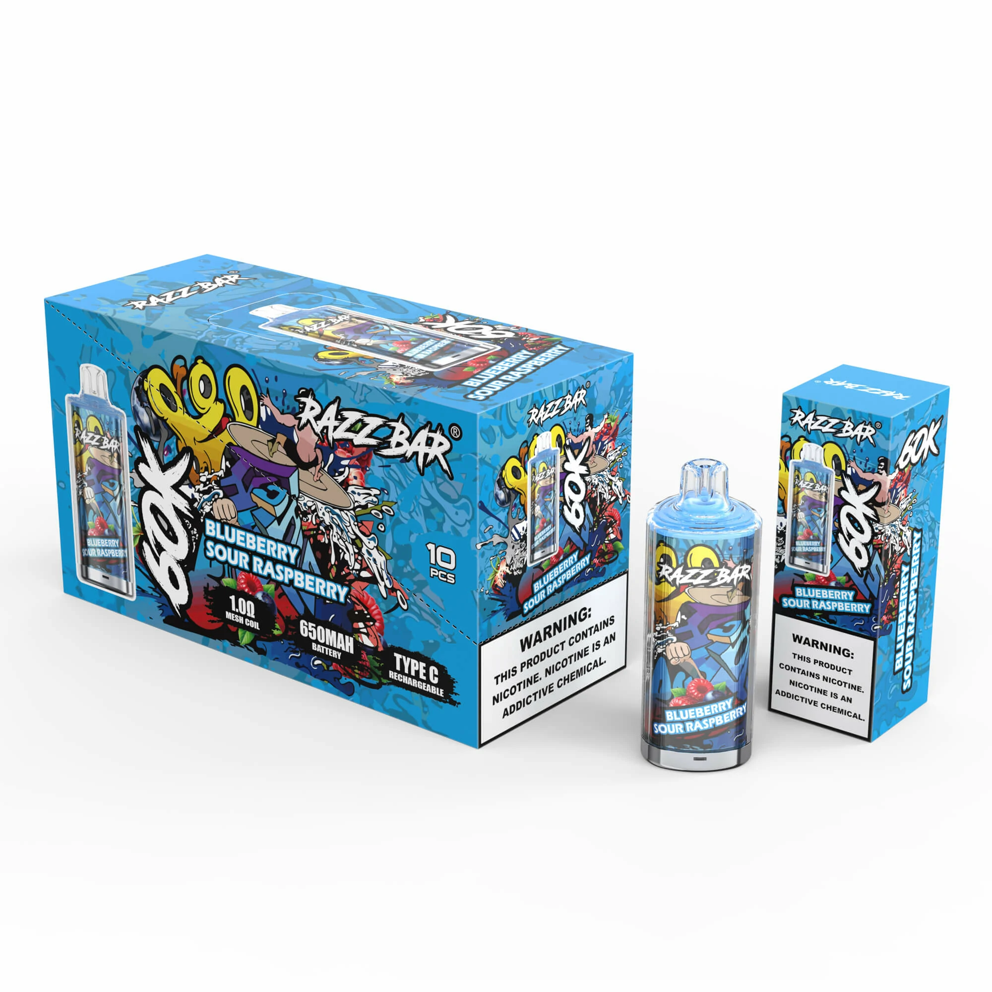 Razz Bar 60000パフ 使い捨て電子タバコ - image 6
