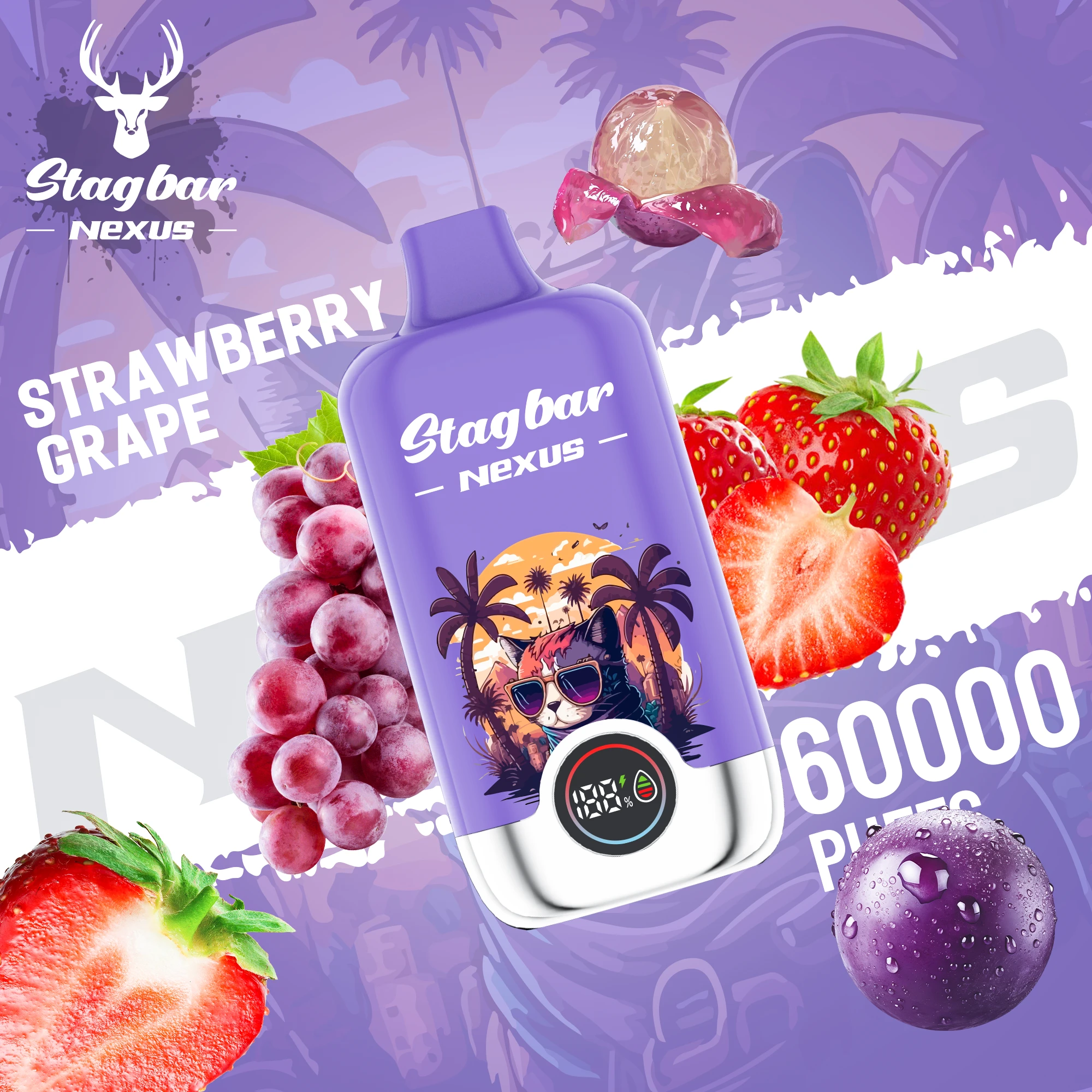 Stag Bar Nexus 60000パフ 使い捨て電子タバコ - image 6