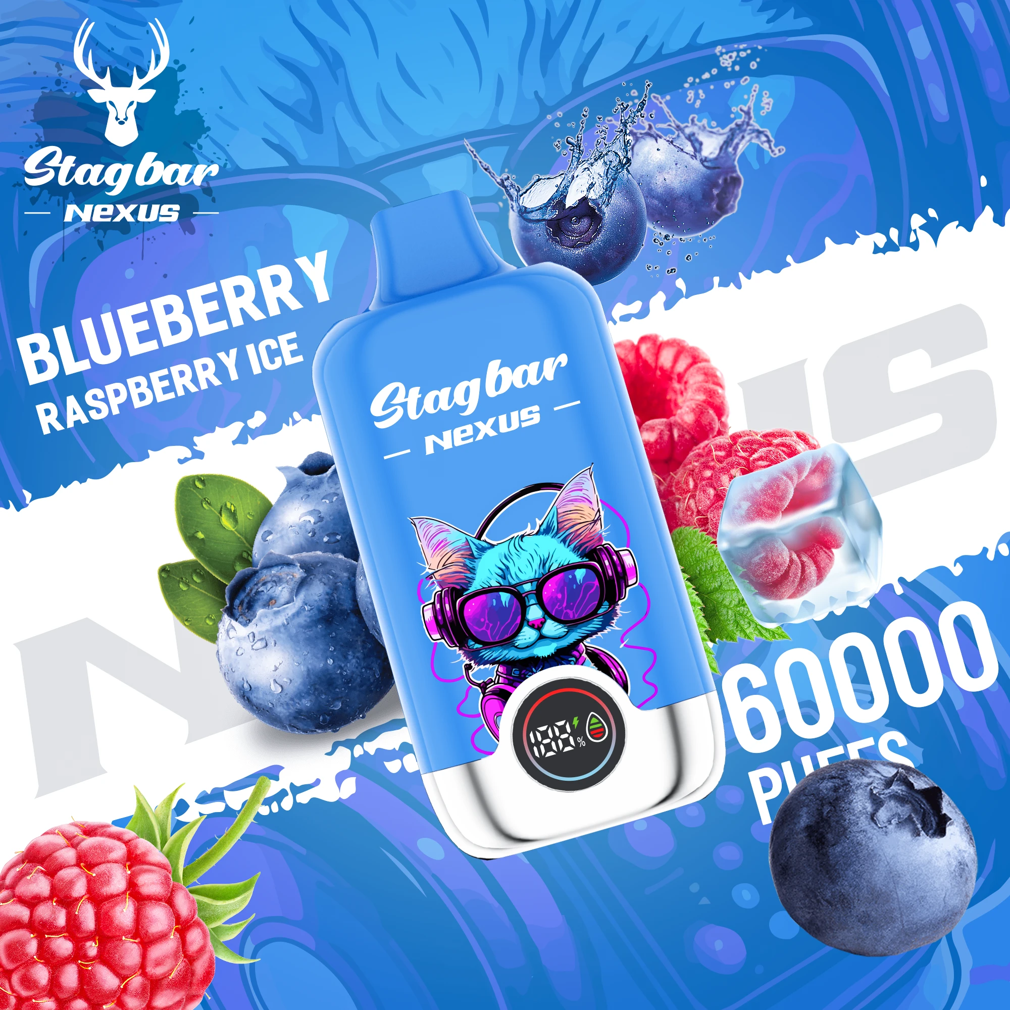 Stag Bar Nexus 60000パフ 使い捨て電子タバコ - image 4