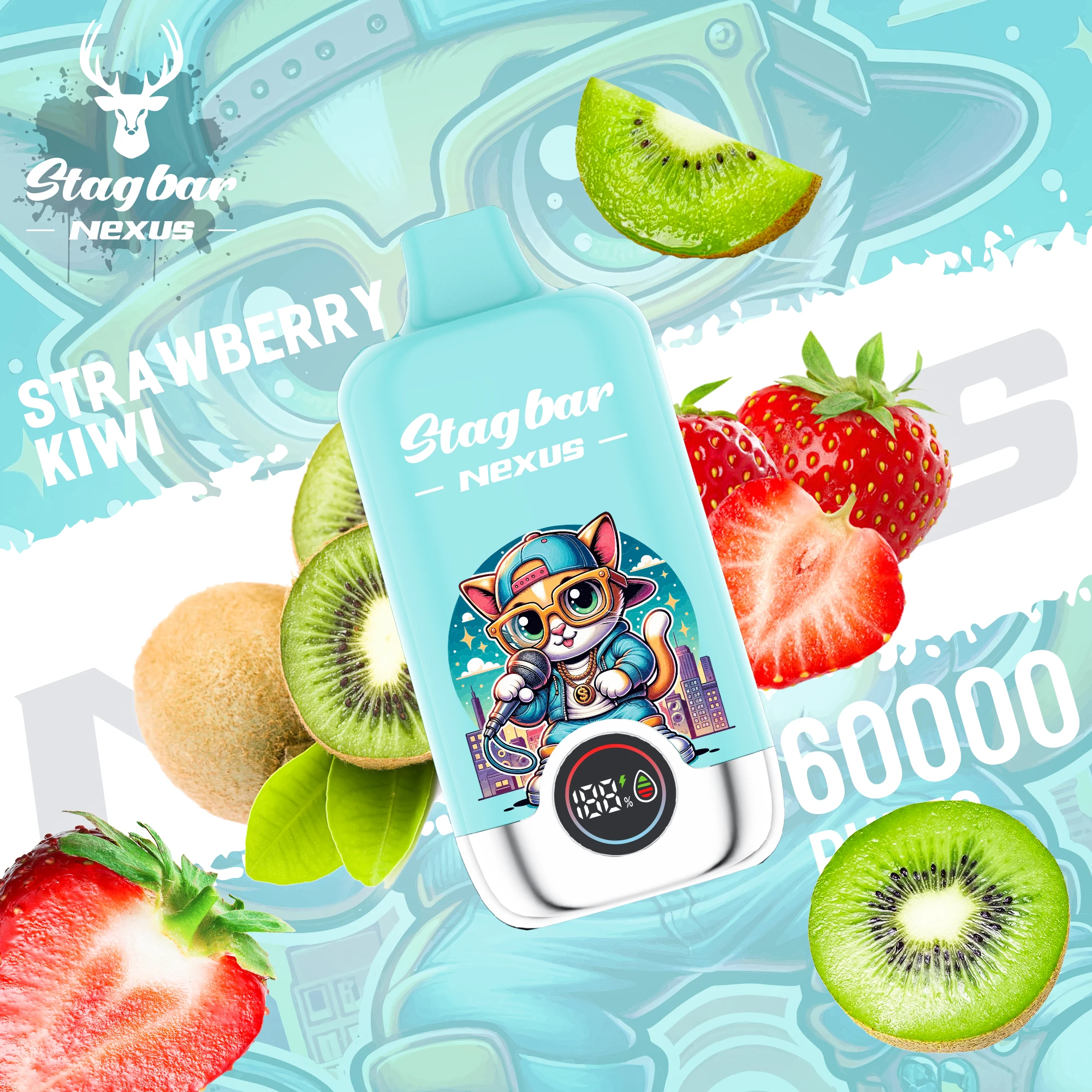Stag Bar Nexus 60000パフ 使い捨て電子タバコ - image 8
