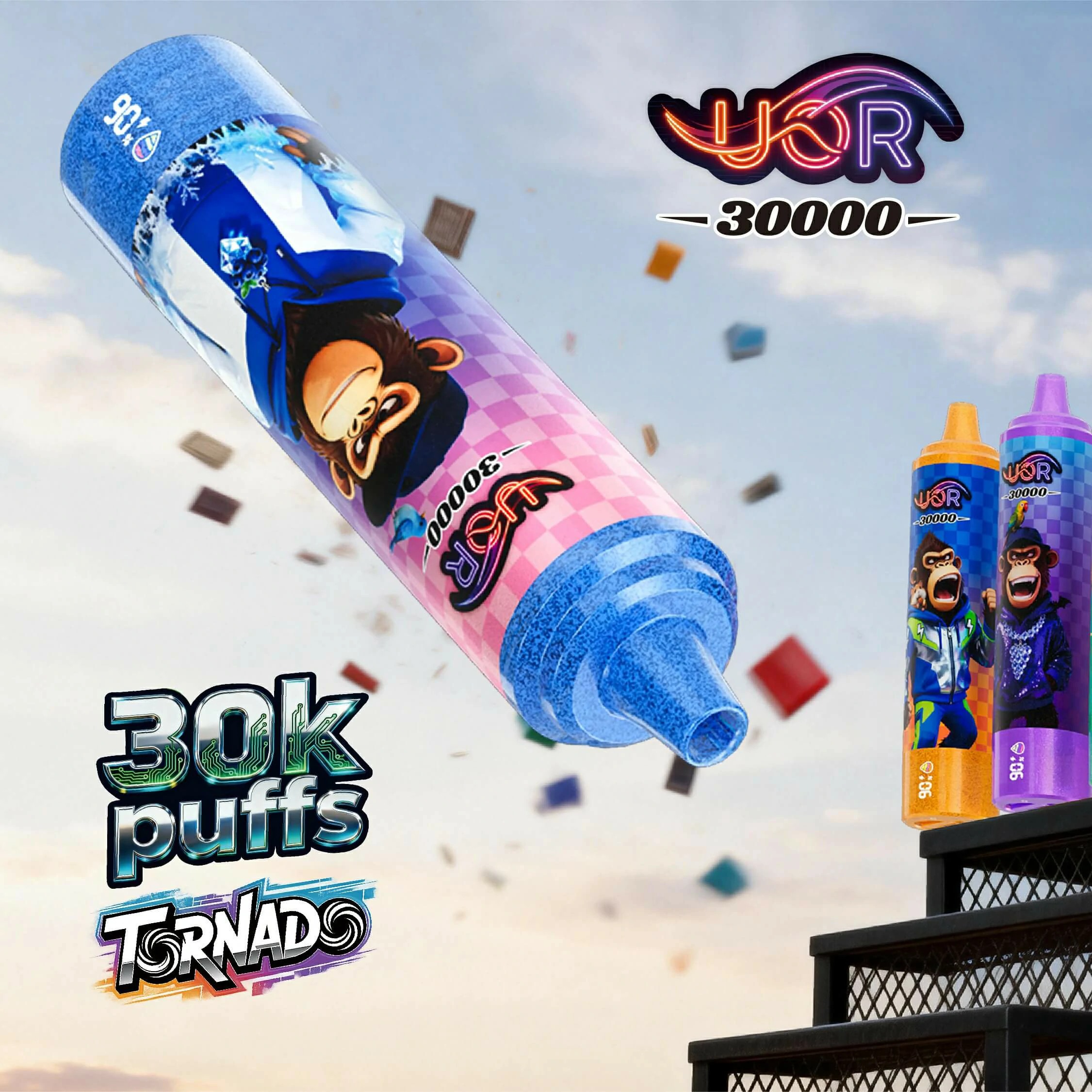 UOR Tornado 30000パフ 使い捨て電子タバコ - image 3