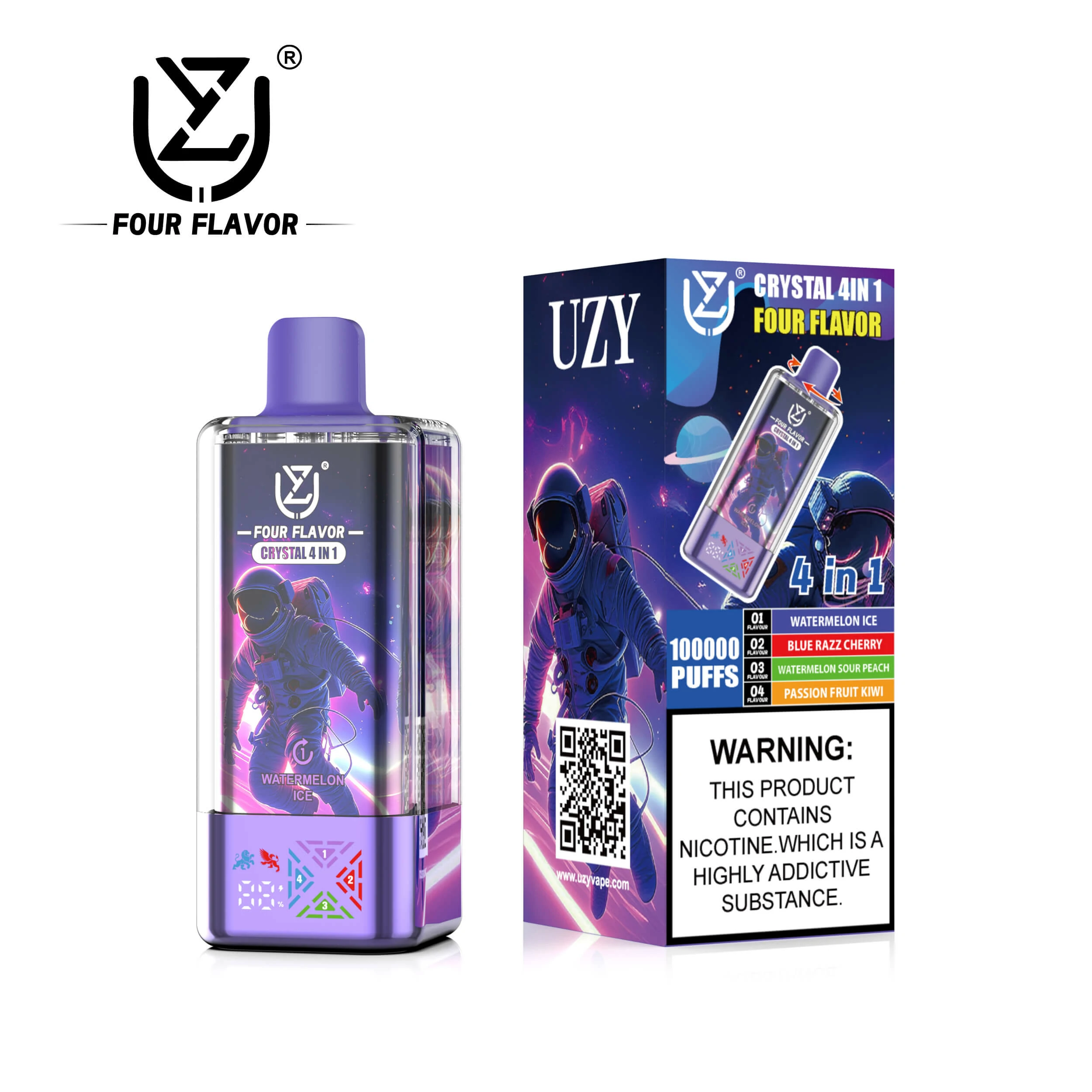 UZY Crysta 100000パフ 4-in-1 使い捨て電子タバコ - image 6