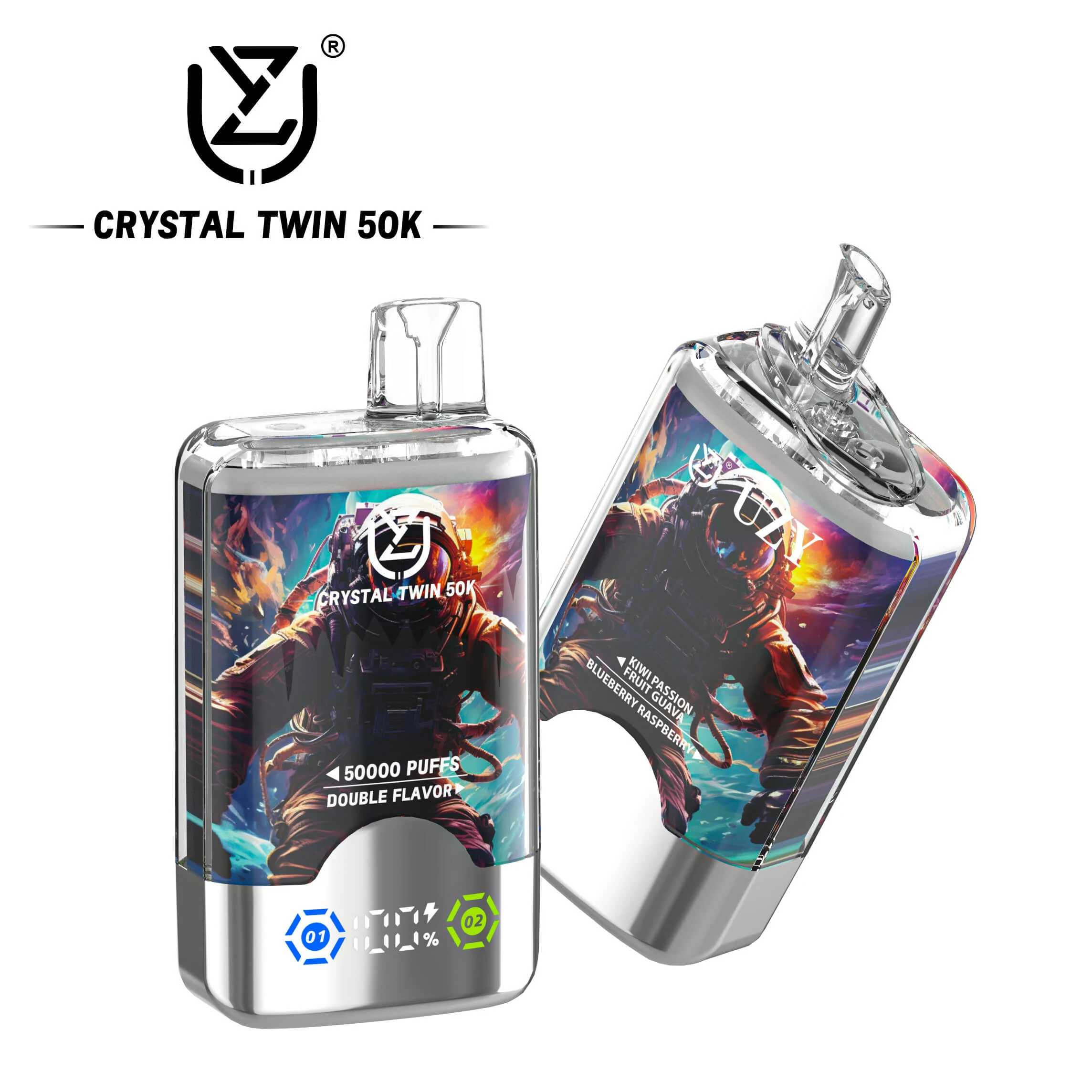 UZY Crystal Twin 50000パフ 使い捨て電子タバコ - image 9