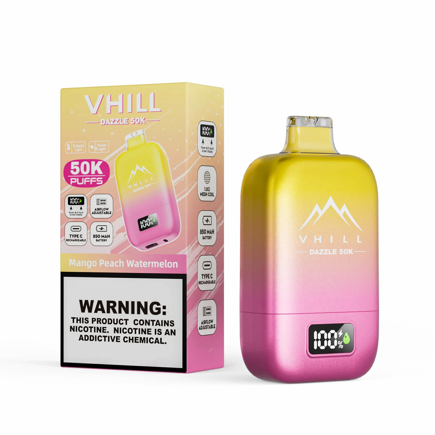 VHILL DAZZLE 50000パフ 使い捨て電子タバコ - image 5