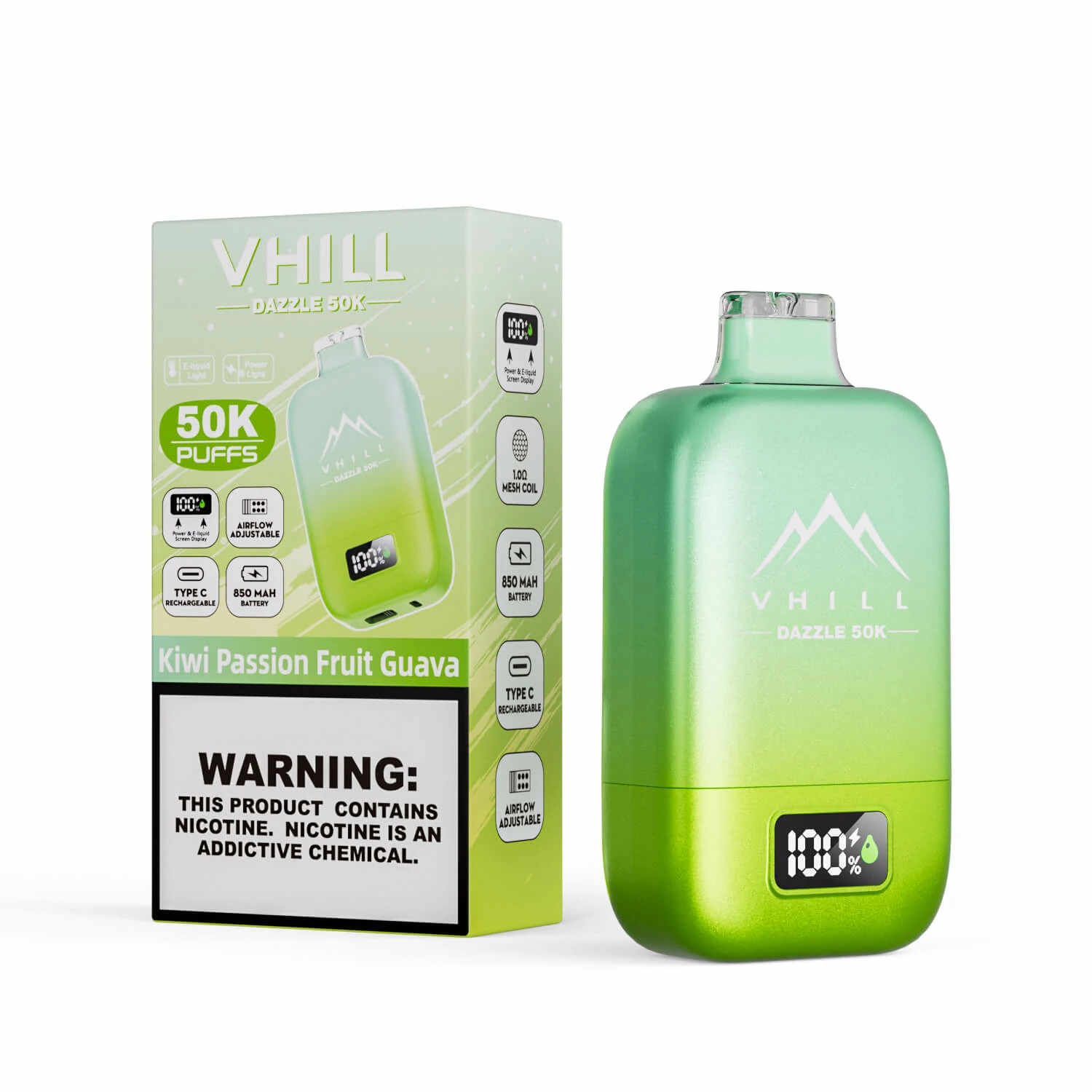 VHILL DAZZLE 50000パフ 使い捨て電子タバコ - image 7