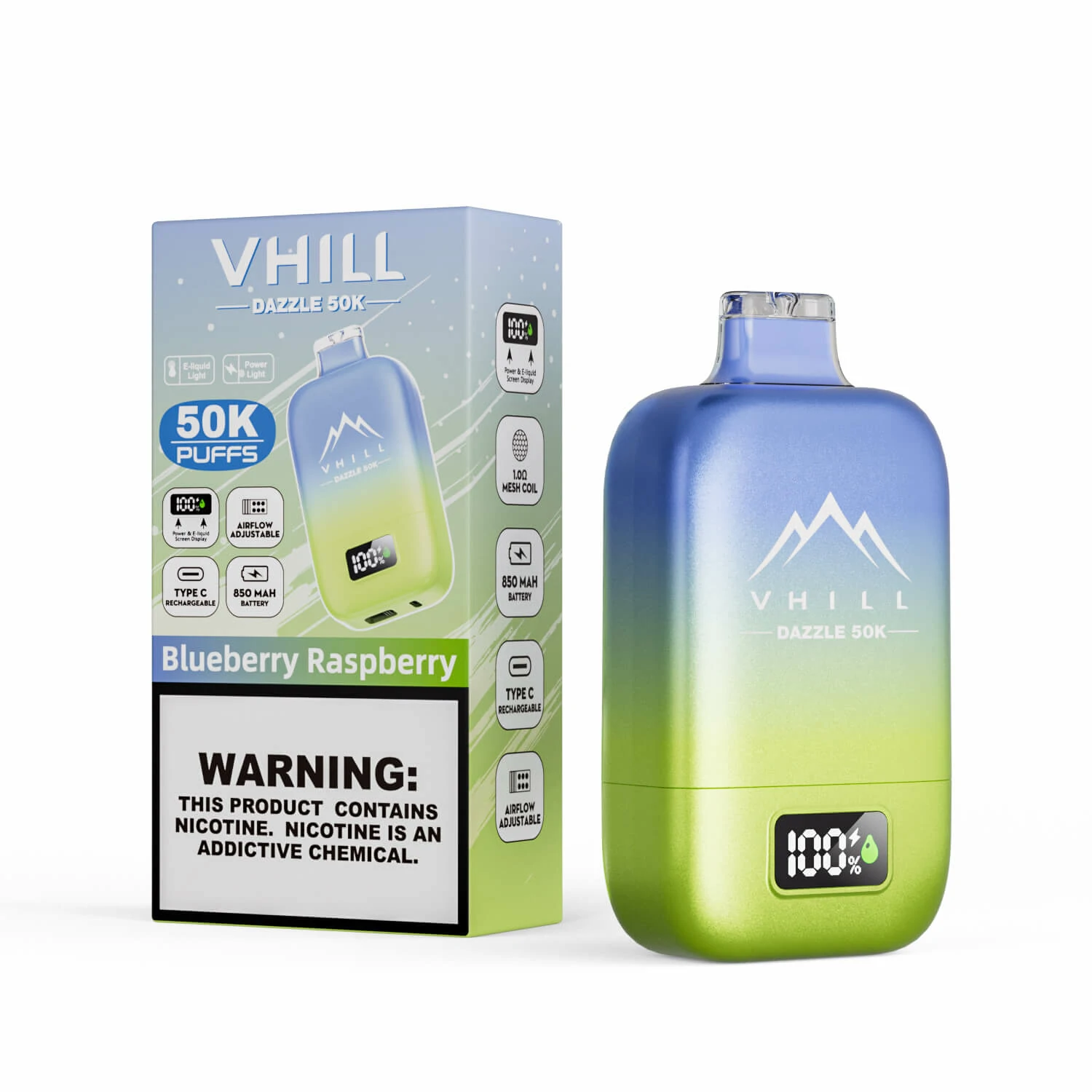 VHILL DAZZLE 50000パフ 使い捨て電子タバコ - image 6
