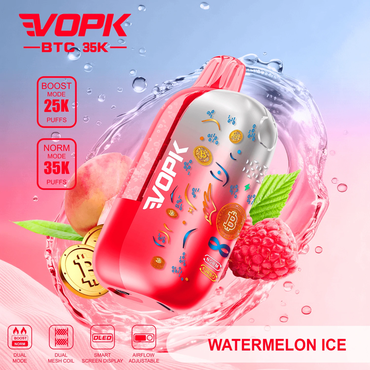 VOPK BTC 35000パフ 使い捨て電子タバコ - image 7