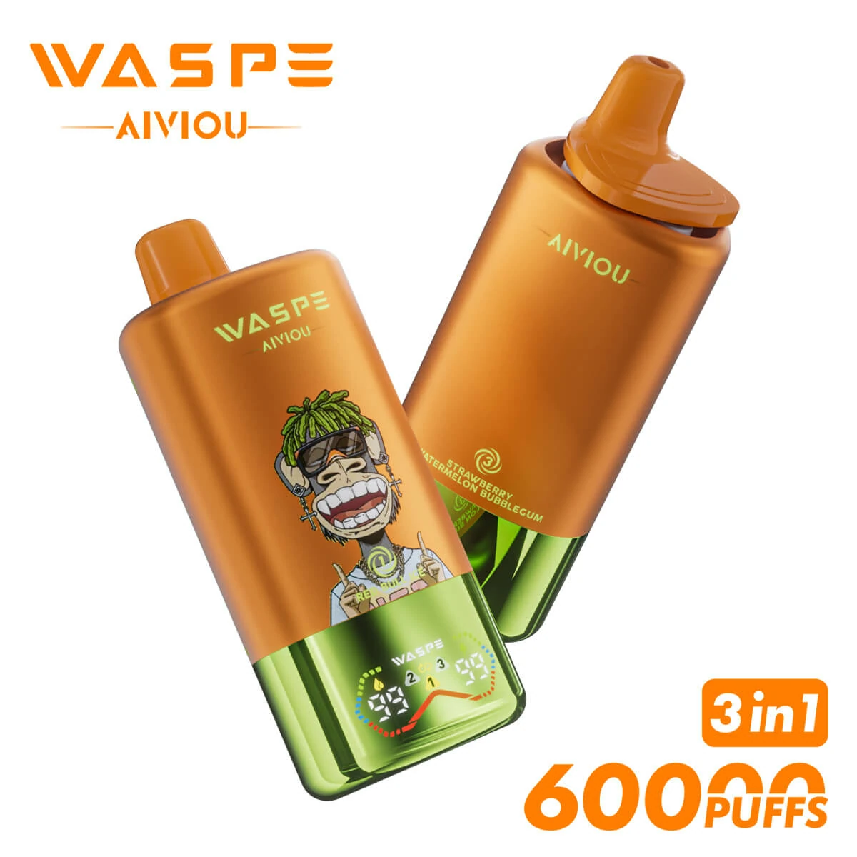 WASPE Bar 60000パフ 使い捨て電子タバコ - image 8