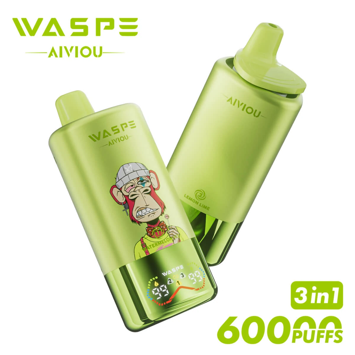 WASPE Bar 60000パフ 使い捨て電子タバコ - image 3