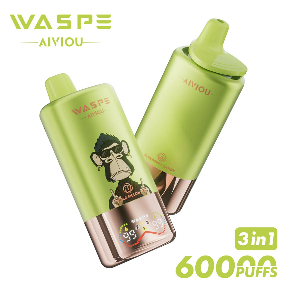 WASPE Bar 60000パフ 使い捨て電子タバコ - image 2