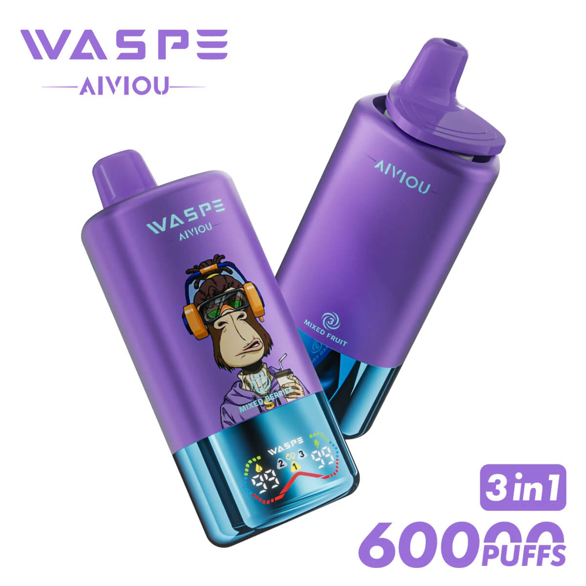 WASPE Bar 60000パフ 使い捨て電子タバコ - image 7