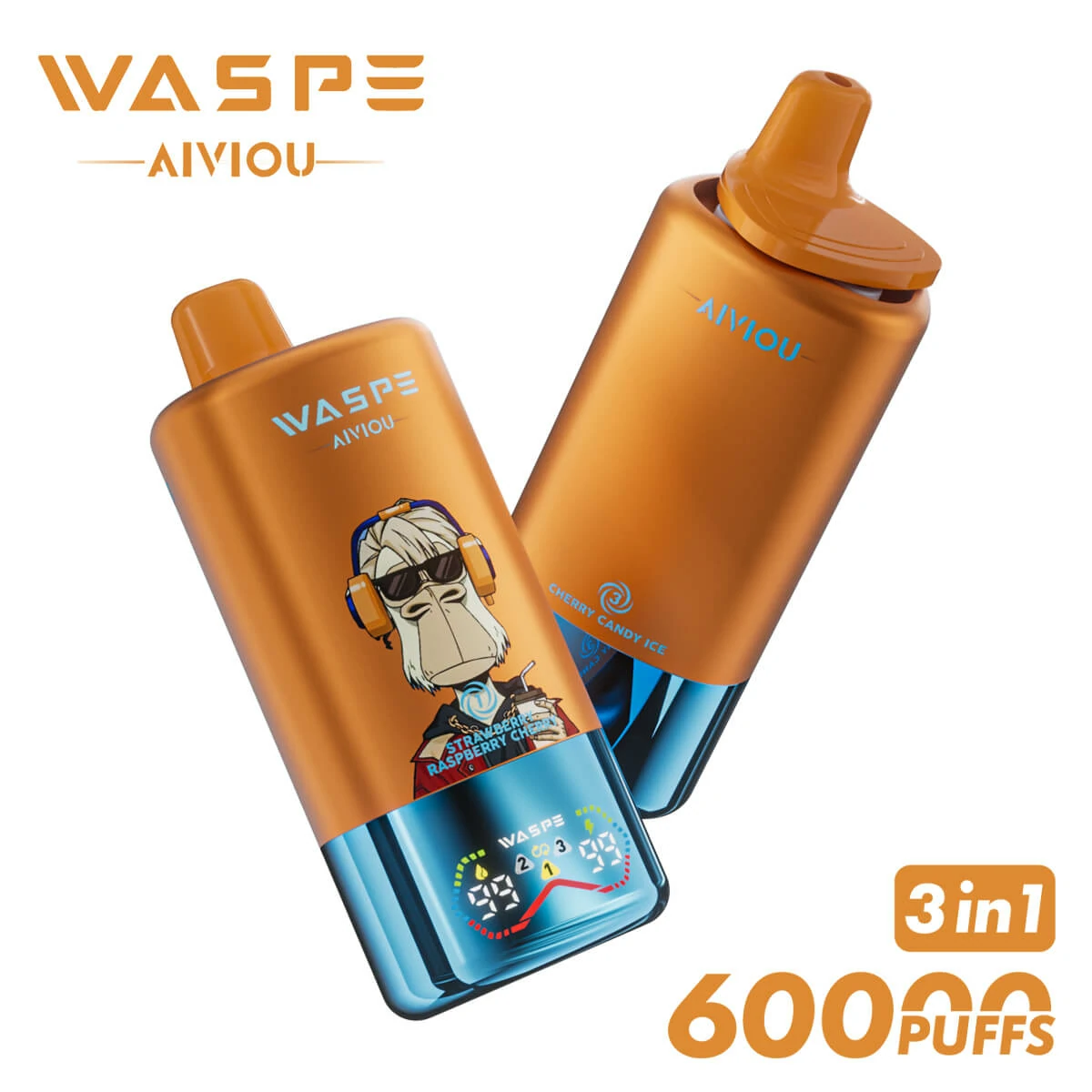 WASPE Bar 60000パフ 使い捨て電子タバコ - image 9