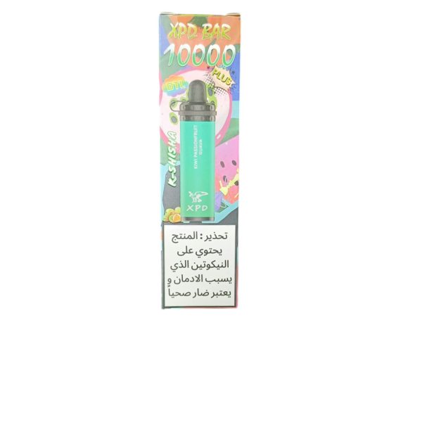 ویپ یکبار مصرف اکس پی دی کیوی پشن فروت گواوا 10000 پاف