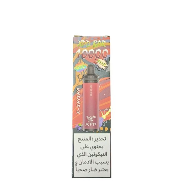 ویپ یکبار مصرف اکس پی دی انگور قرمز 10000 پاف